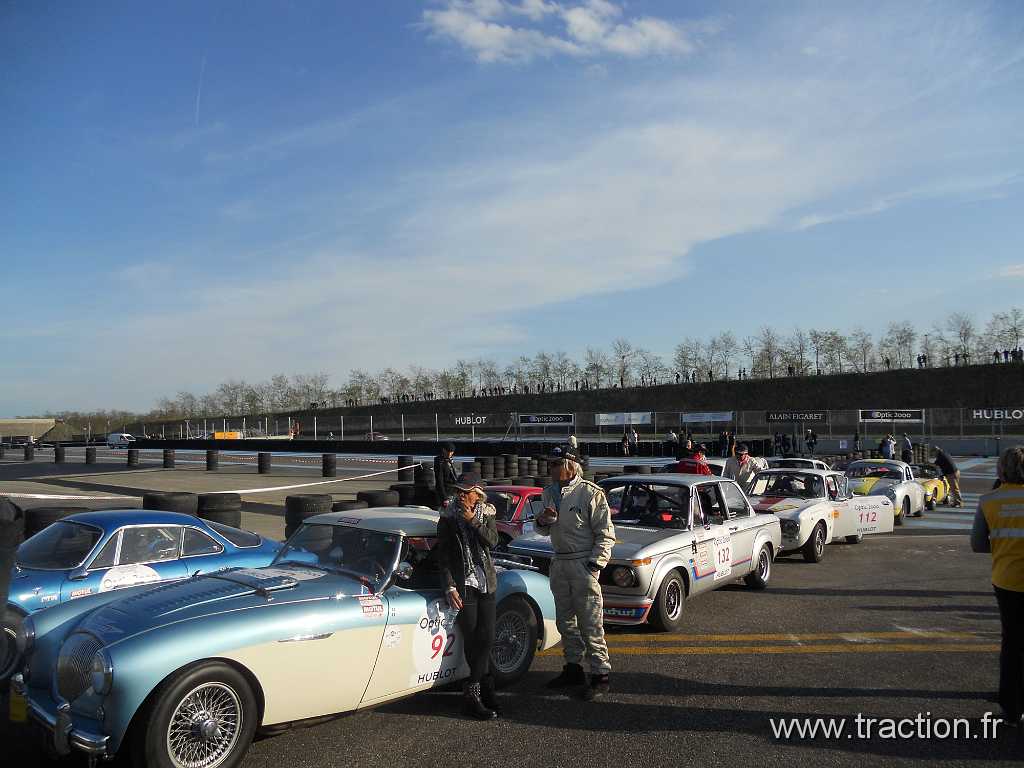 2014_Tour_Auto (53).JPG - Tour Auto 2014 Optic 2000, Anneau du Rhin, participant N° 92 TROUSSIER/TROUSIER FRA/FRA AUSTIN HEALEY 100 M 1955 et N°132 MOHAMMAD/VAICHERE FRA/FRA BMW 2002 Turbo 1974 et N° 112 de BEUREGARD/ARMANDET FRA/FRA ALFA ROMEO 2000 GTV 1971
